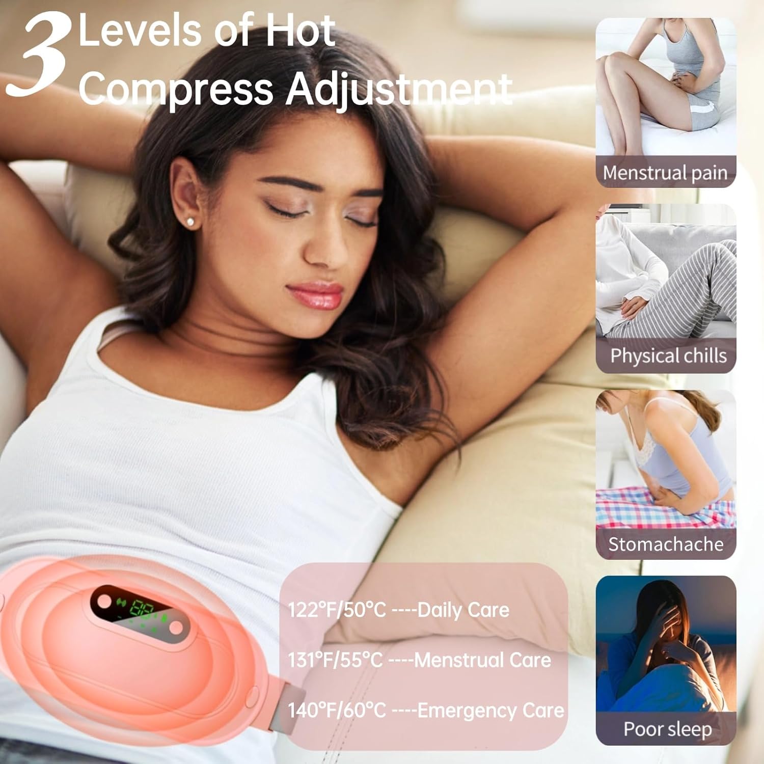 Centura Călduroasă Menstruală